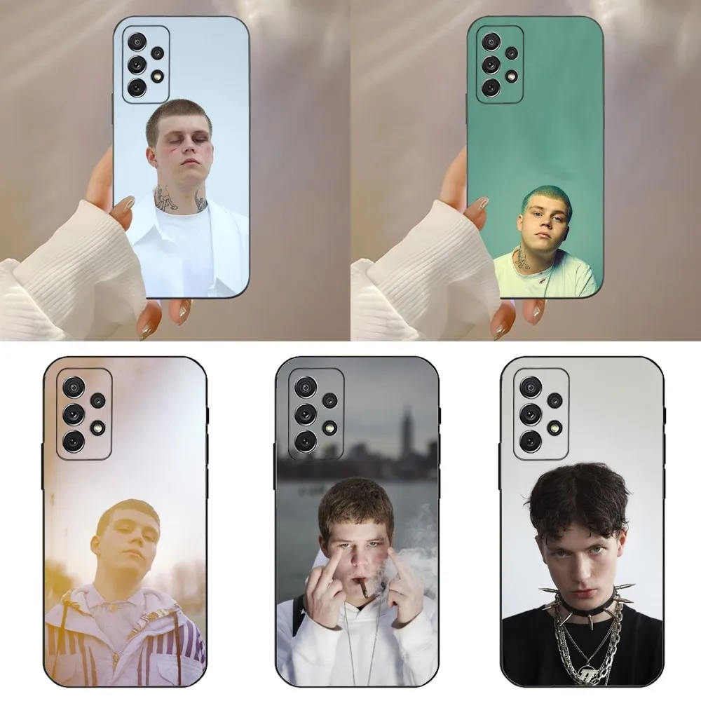 Чехол для телефона Rapper Y-Yung L-Lean Samsung Galaxy A91 A80 A73 A72 A71 A53A52 A32 A31A22 A21s A20 черный чехол