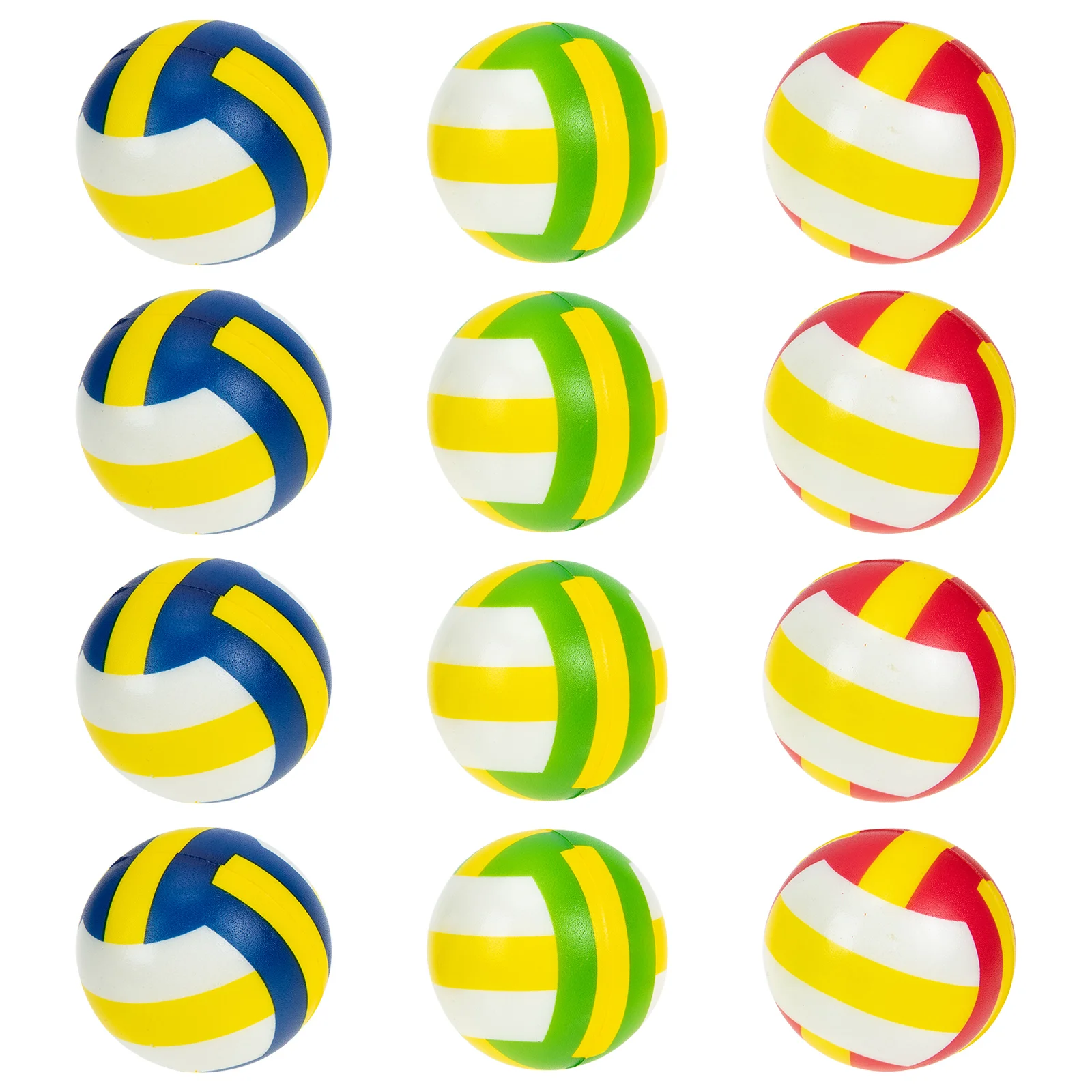 

12 Pcs Volleyball Stress Accessory Interesting Toys Mini Children Portable Balls Kids Office Puzzle