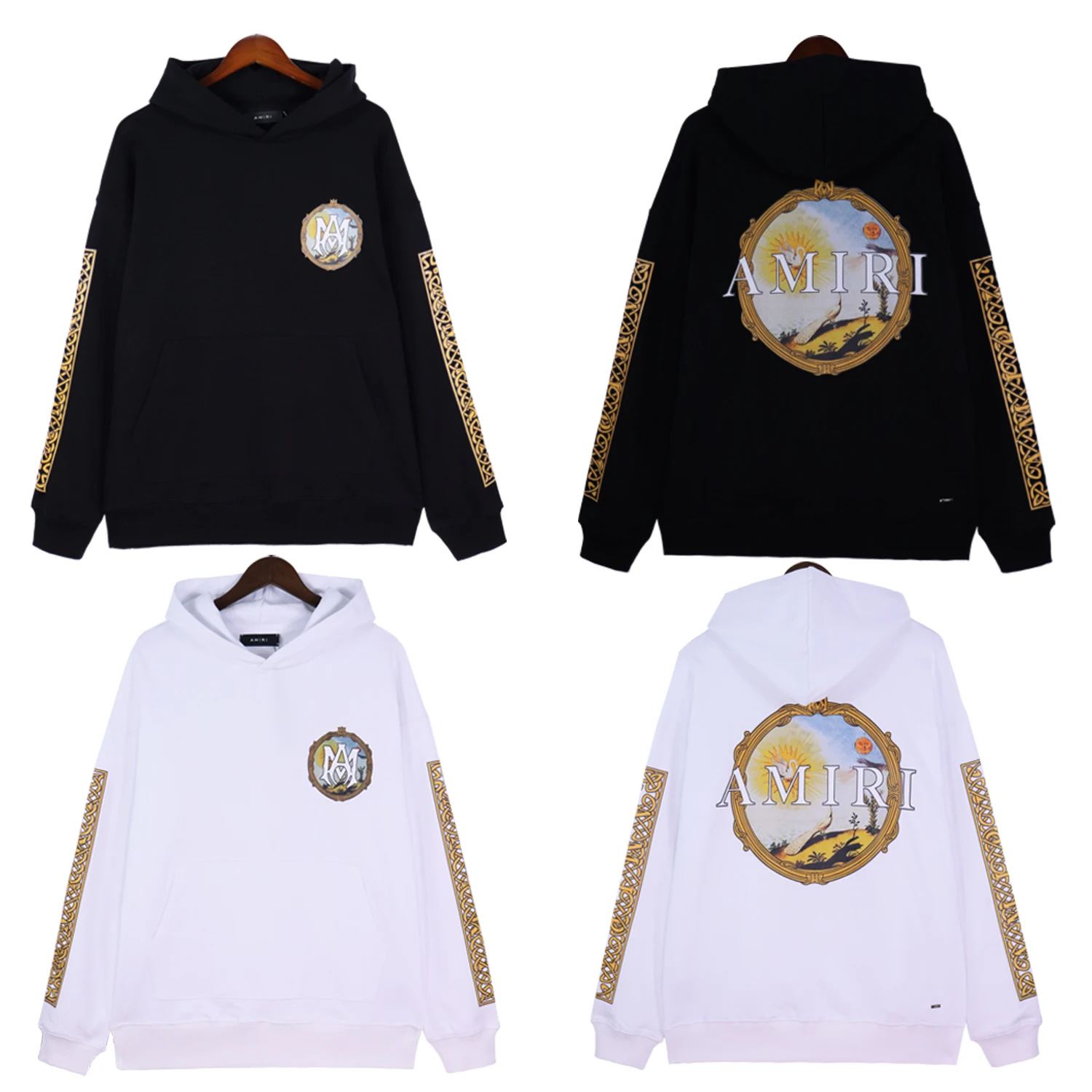 

2023 Autumn Winter lovers New high-quality 100 Cotton Classic Letters print Loose hoodie High Street Fashion Style