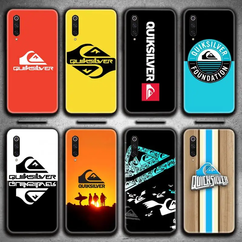 

Surf and skateboard design-quiksilvers Phone Case for Xiaomi Mi Note 11 10 9 8 11X Lite 9T CC9 POCO M3 X3 Pro SE