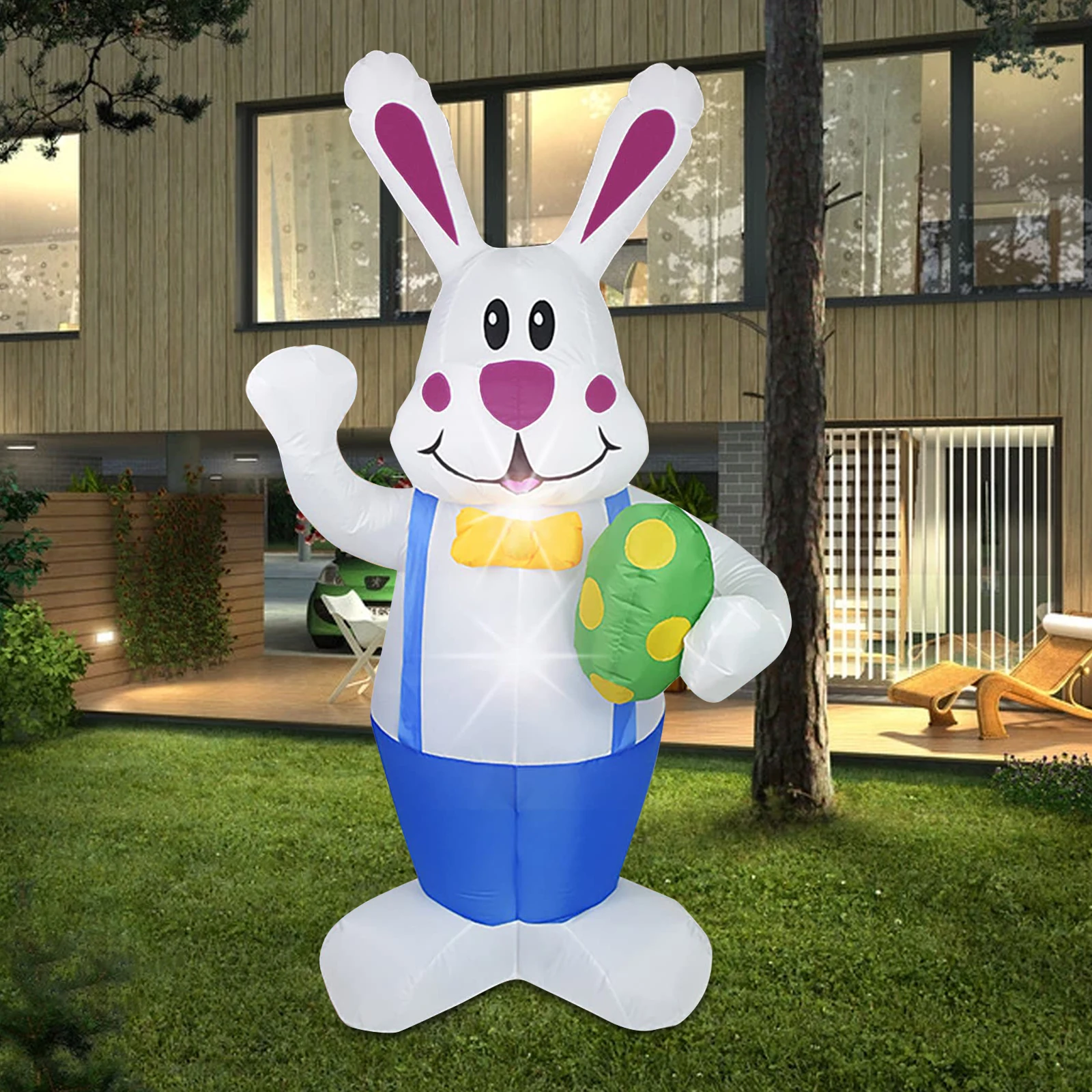 

Cartoon Anime Konijn Opblaasbare Model Paashaas Party Fancy Mascot Halloween Speelgoed Thuis Party decoratie Props