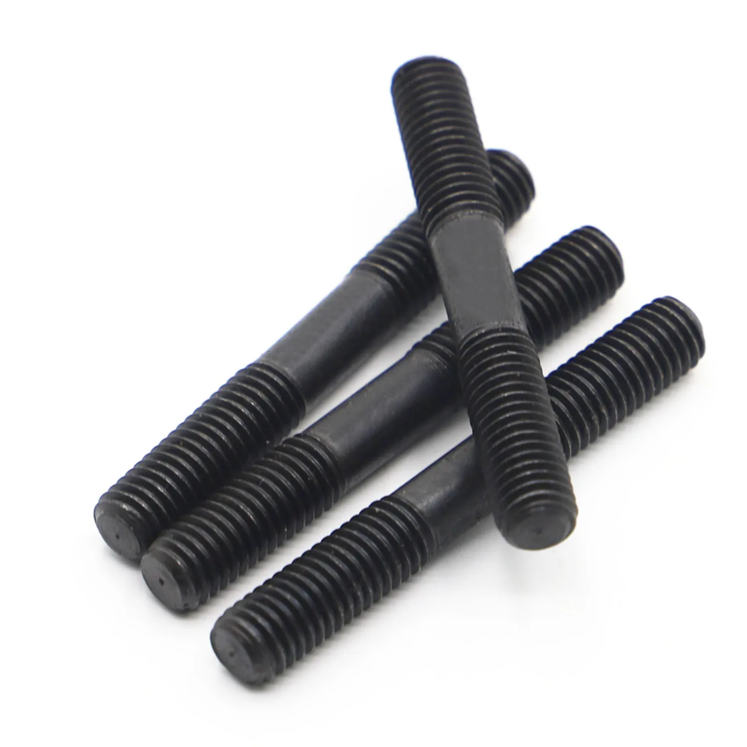 

GB901 Grade 8.8 Carbon Steel Rod Double Thread Screw M8 M10 M12 Stud Screws Rod Stud Bolt
