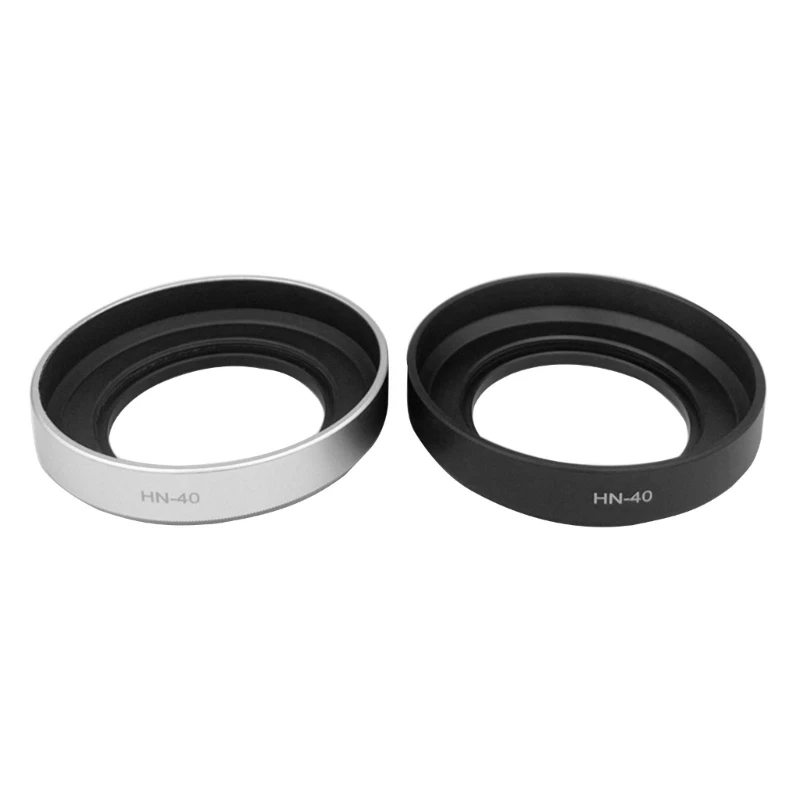 

Металлическая бленда для объектива с байонетным креплением HN-40 HN40 46 мм для Nikon Z Mount z50 Z DX 16-50 мм F3, 5-6,3vr Объективы для камеры 16-50