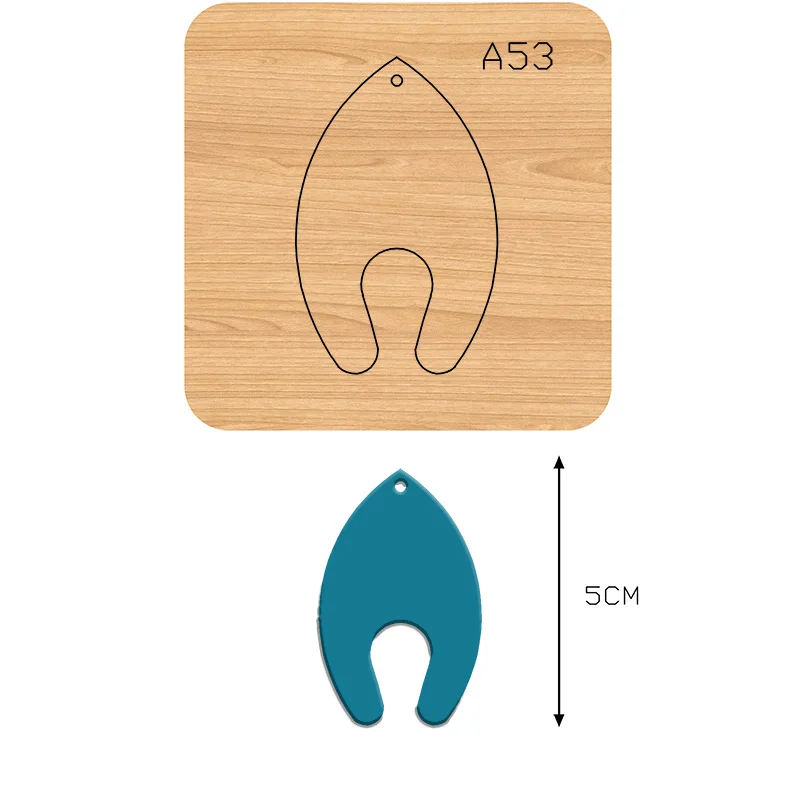 

Шпилька для волос в виде кролика-серьги-подвеска A51 Сделай Сам высечка ручной работы подходит для обычных машин на рынке
