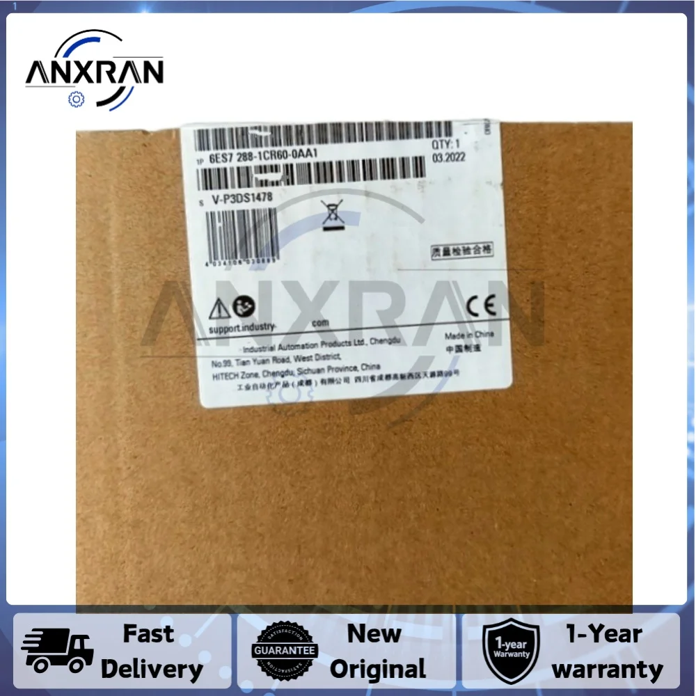Фото Новый оригинальный модуль Siemens 6ES7288-1CR60-0AA1 6ES72881CR600AA1 SIMATIC S7-200 SMART CPU CR60s AC/DC/RELAY, 36DI/24DO PLC №1