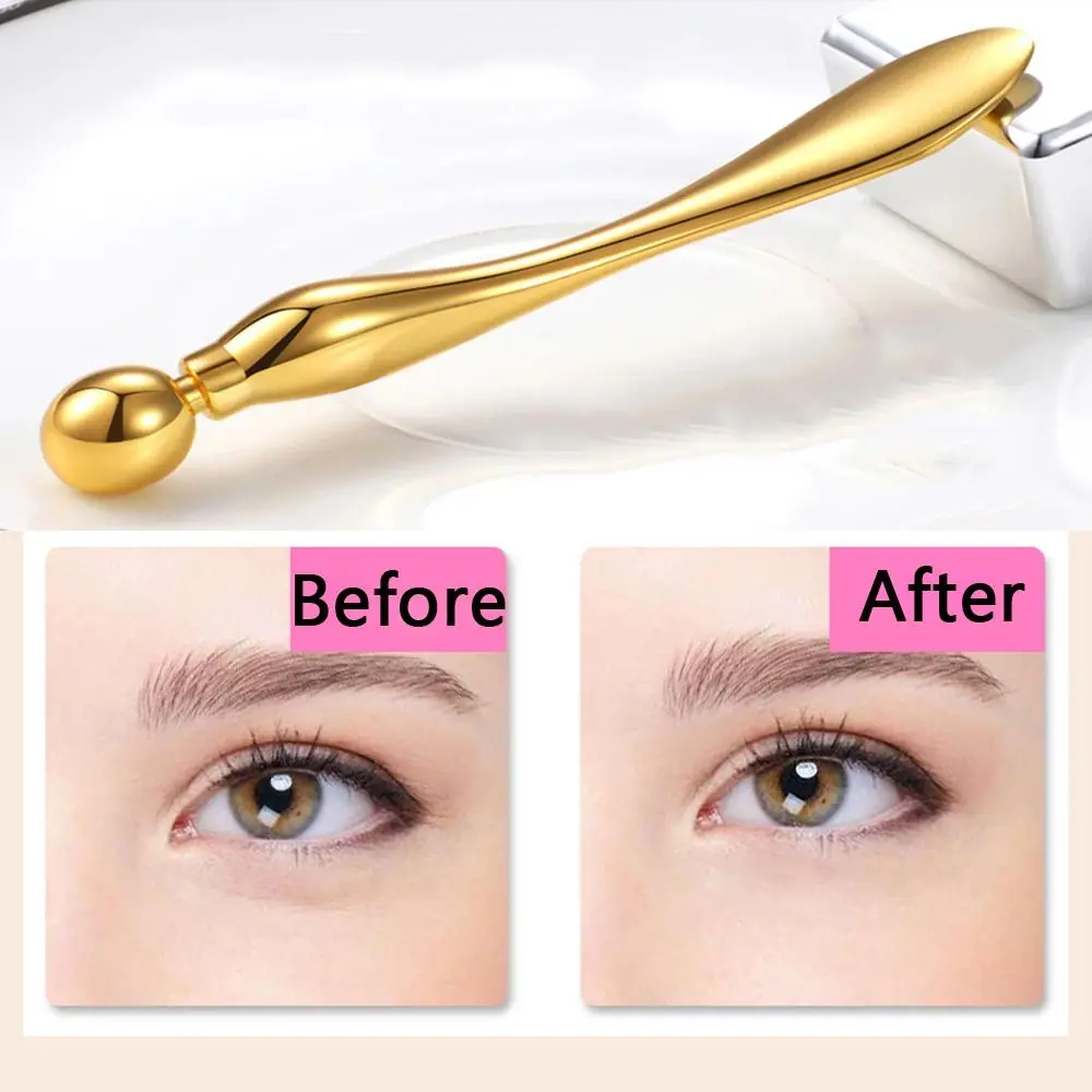 Металлическая массажная палочка для лица аппликатор крема глаз против морщин