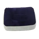 Подушка для сна с подставкой для ног, подушка для отдыха, подушка для самолета и автомобиля, надувная дорожная подушка для отдыха для ног, Массажная оттоманка из ПВХ с флокированием