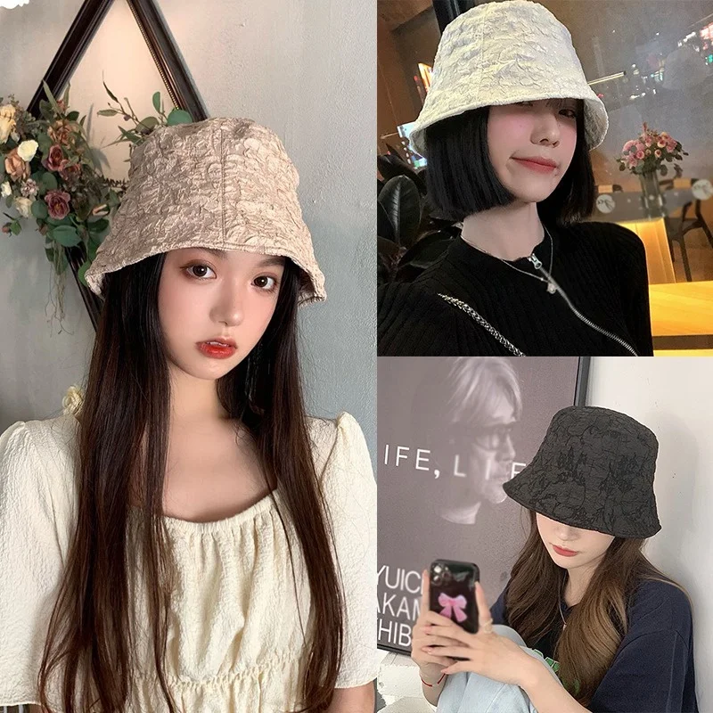 

Women's Fisherman Hat Sunscreen Sunshade Bucket Hat Basin Hat