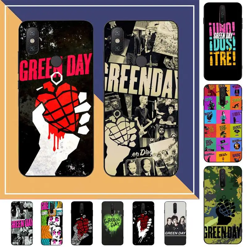 

Green Day hot funda Phone Case for Redmi Note 8 7 9 4 6 pro max T X 5A 3 10 lite pro