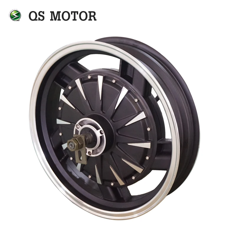 

New Design QS Motor 16*3.5inch 48V60KPH 2000W 260 35H V1.12 E-Motorcyle Wheel Hub Motor