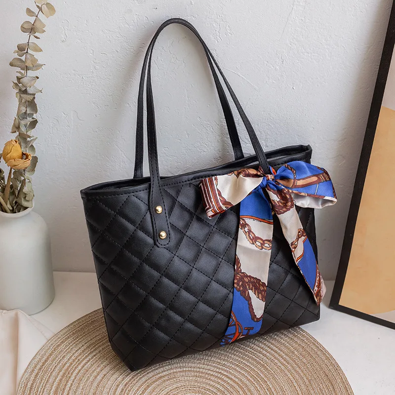 

Female Bag 2022 New Tote Bags College Style Portable Large-Capacity One-shoulder Commuter Shopping Bag Lady Fashion Handbags