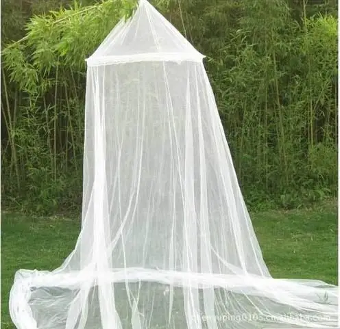 

Summer Elgant Hung Dome Mosquito Net For Double Bed Summer Polyester Mesh Fabric Home bedroom Baby Adults Hanging Decor