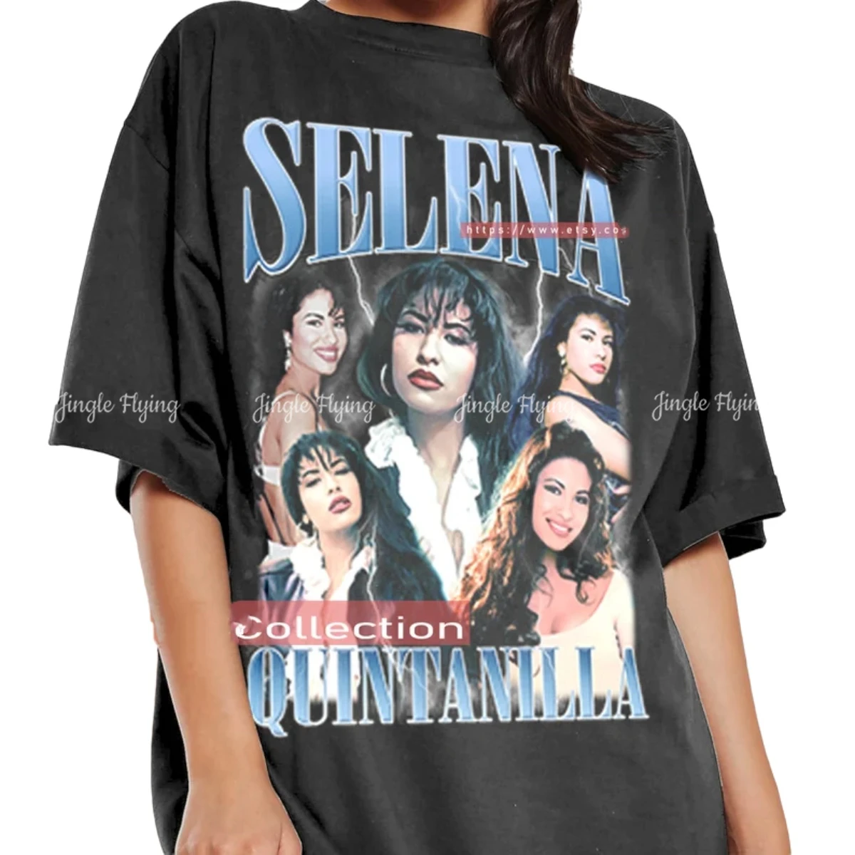 Лимитированная рубашка Селены Женская хлопковая Футболка в стиле латины с
