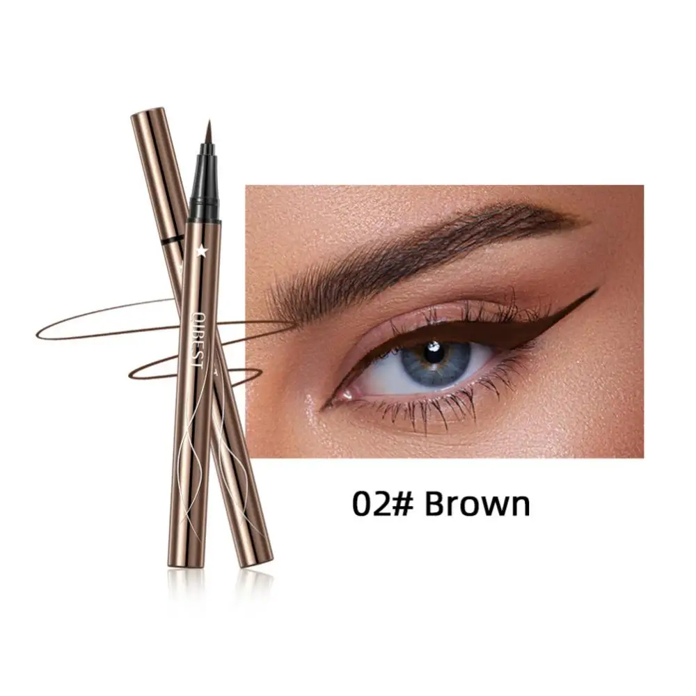 

Ultra-fine Liquid Eyeliner Waterproof Not Easy To Smudge Quick-dry Silky Eye Liner Natural Lying Silkworm Pen Women Cosmetics