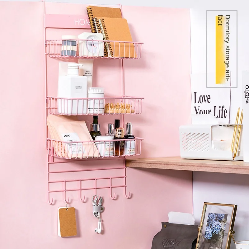 

BD652 hanging rack shelf organizer wall storage space saving furniture organizers for closet