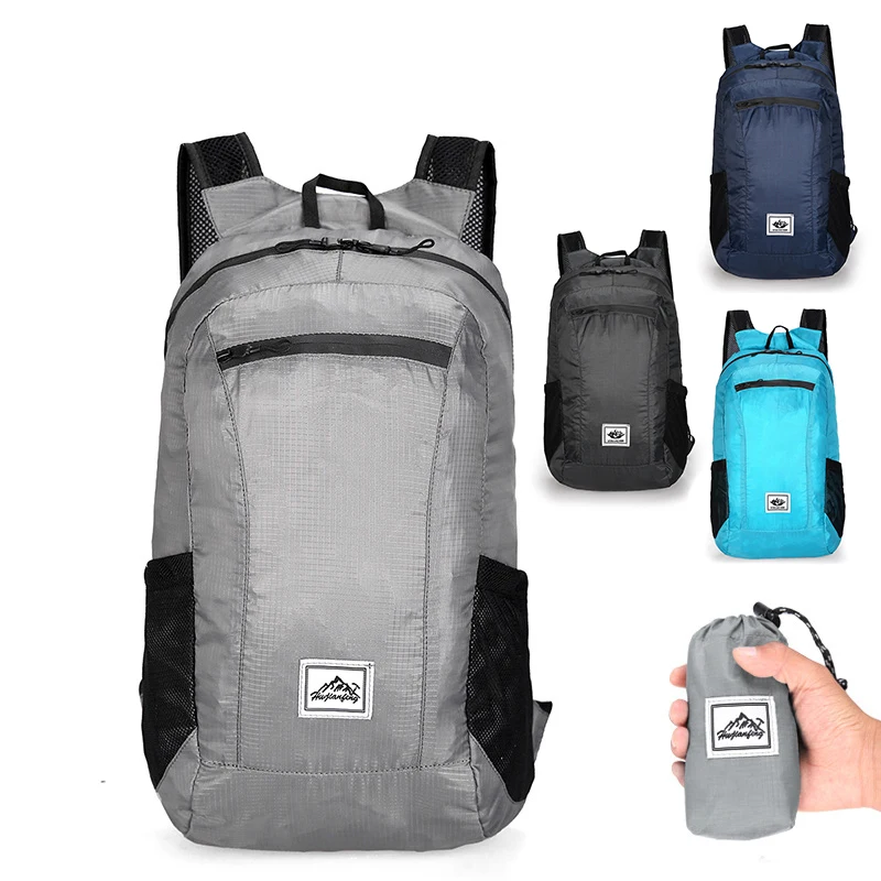 

Outdoor Hiking Bag 20L Lightweight Portable Backpack Foldable Waterproof Folding Ultralight Pack for Women Men Travelling Hiking