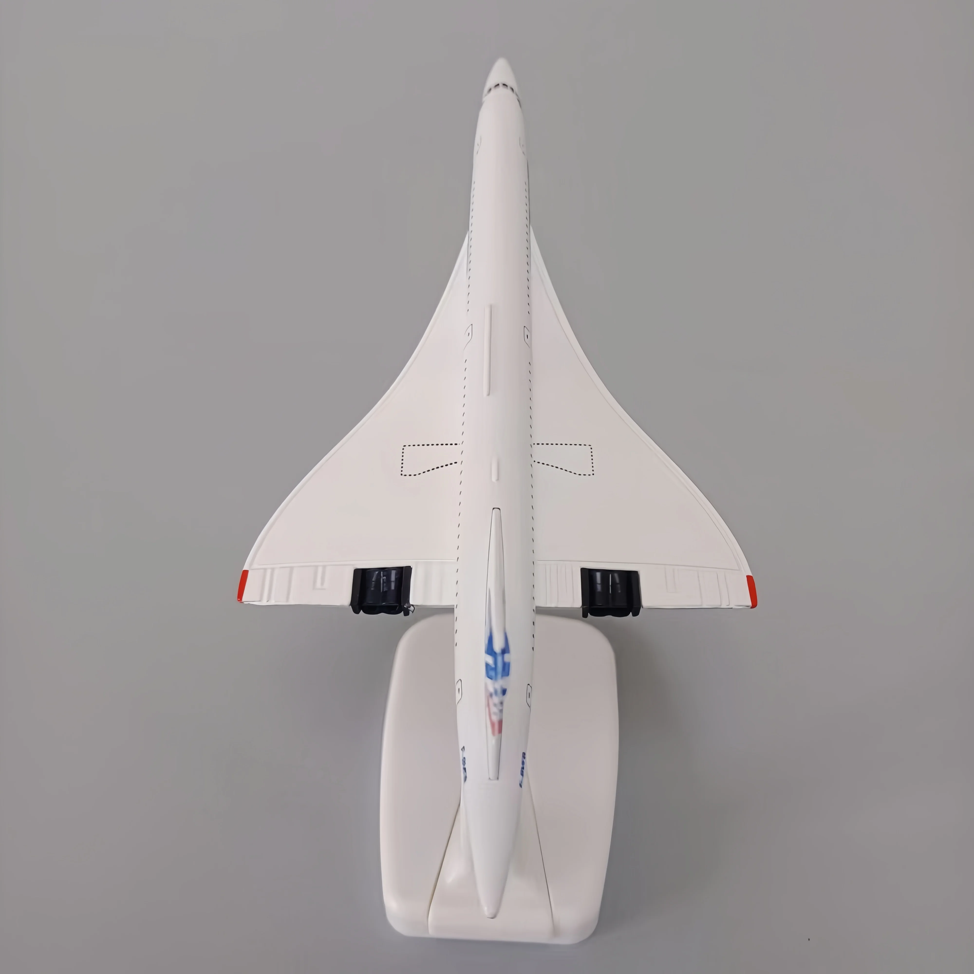 Модель самолета Singapore Airlines Concorde 20 см металлический