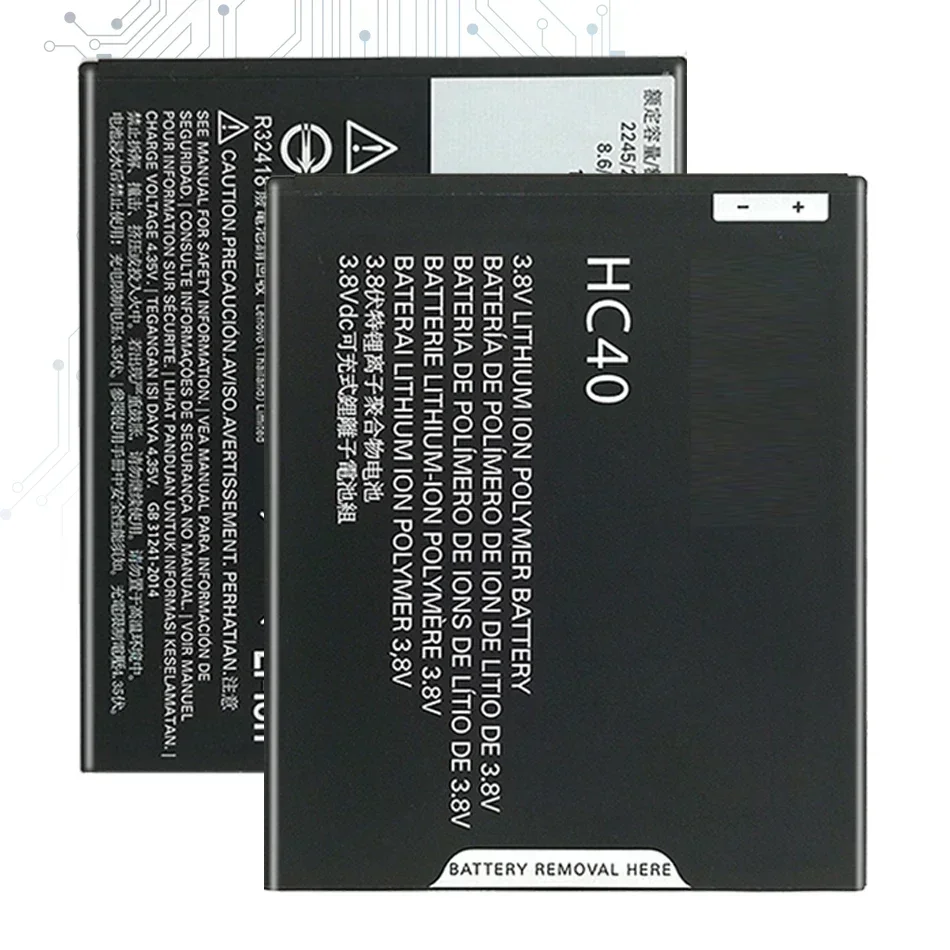 Аккумулятор для Motorola Moto HC40 2350 мА XT1754 XT1755 XT1758 M2998 аккумуляторы телефонов в наличии