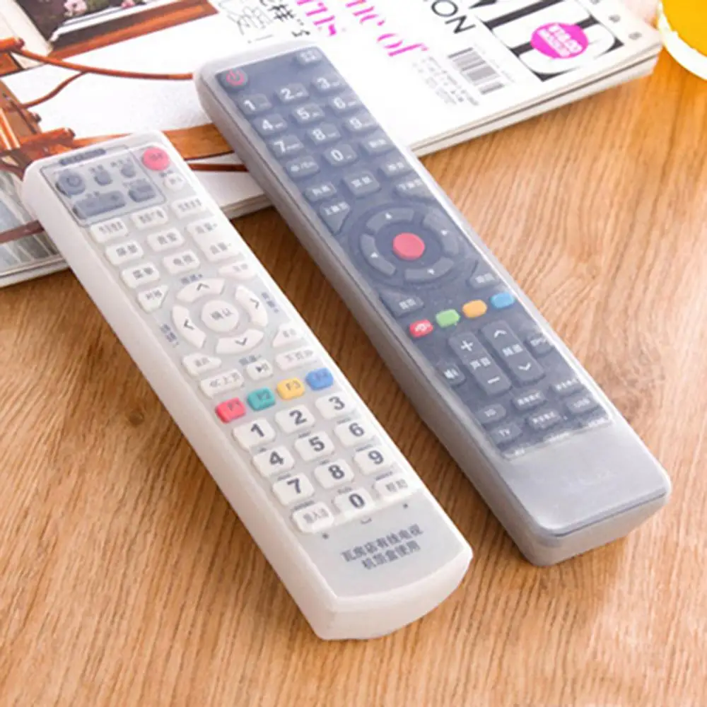 

Home TV Remote Control Set Waterproof Dust Silicone Protective Cover Case