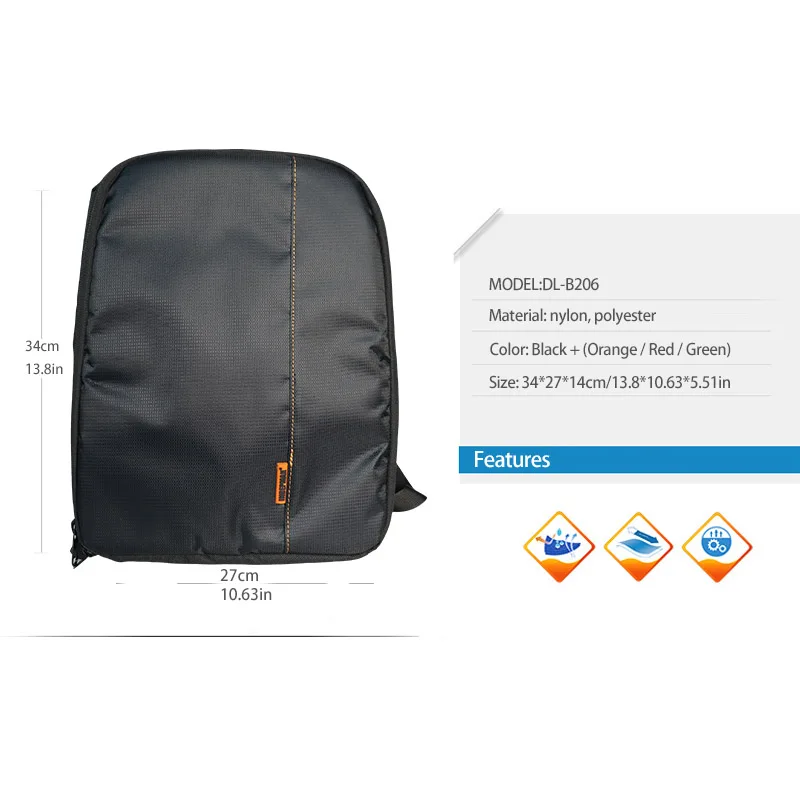 Сумка для камеры DSLR водонепроницаемая многофункциональная дышащая со штативом |