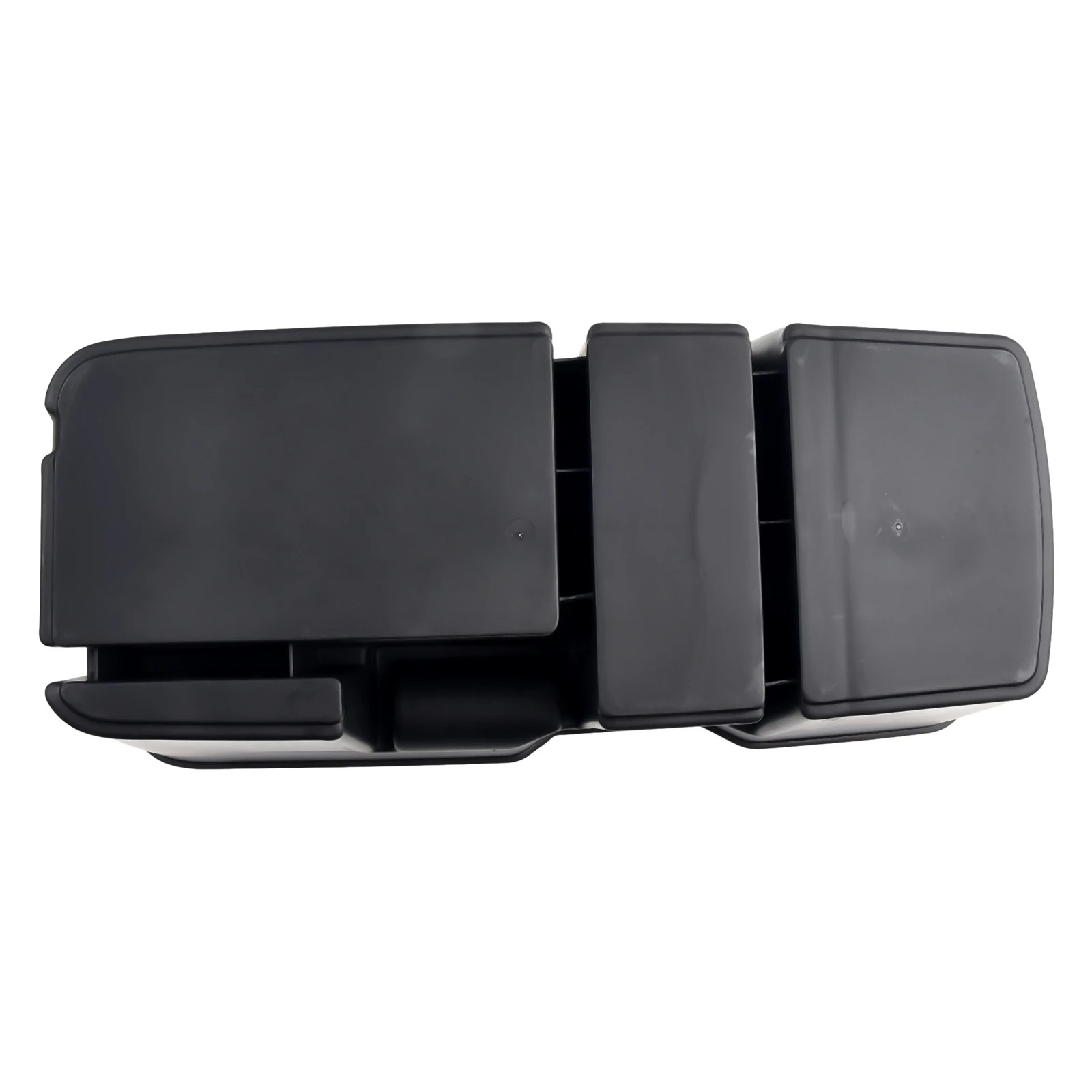 

Car Black Armrest Console Central Storage Box ABS Organizer Interior Accessories For Kia EV6 2021 2022 2023 Left Hand Drive