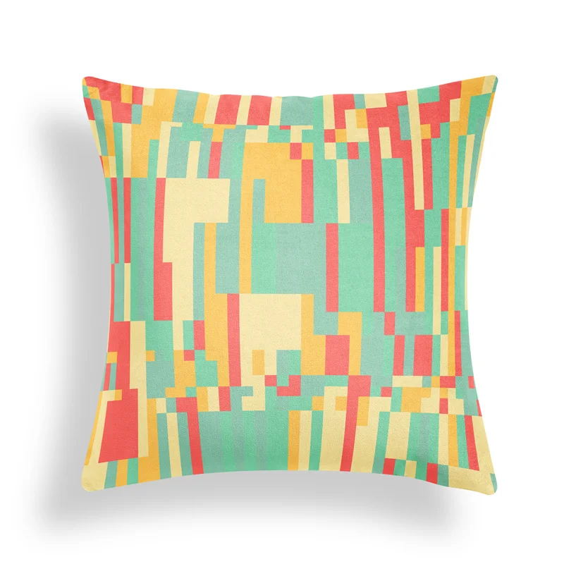 

Ретро серый абстрактный наволочка для подушки современный домашний наволочка с принтом граффити Красочный Наволочка Готический Декор дек...