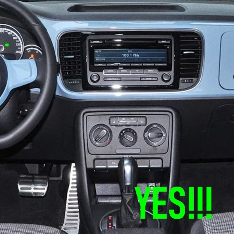Фото Автомагнитола Android 15 с мультимедийным плеером 7 дюймов, 6+128 ГБ, для VW Beetle 2012-2019, беспроводной Apple CarPlay, аудио, стерео, GPS-навигация №3