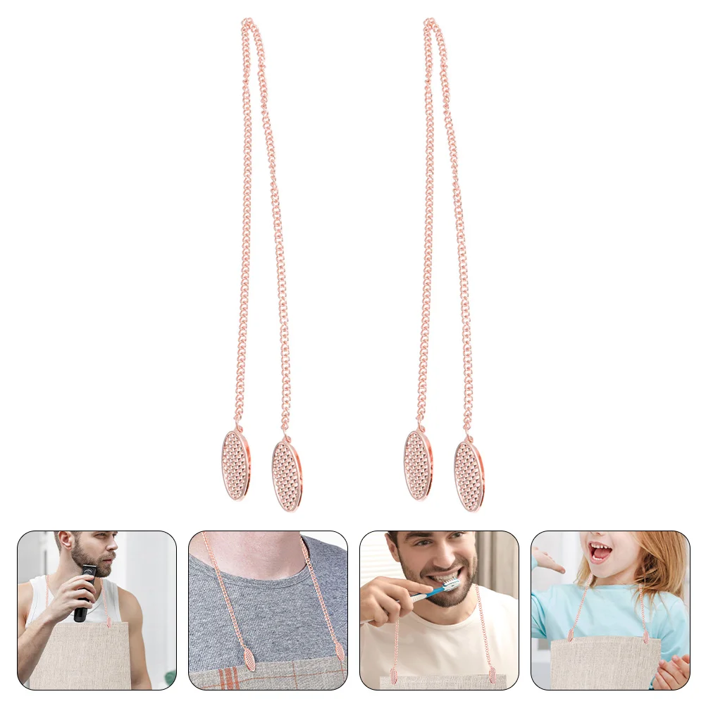 

Clips Napkin Bib Holder Chainadjustable Utensilparty Clip Fixing Holders Ropes Chains Neck Lanyard Towel Bibsflexible Alloy
