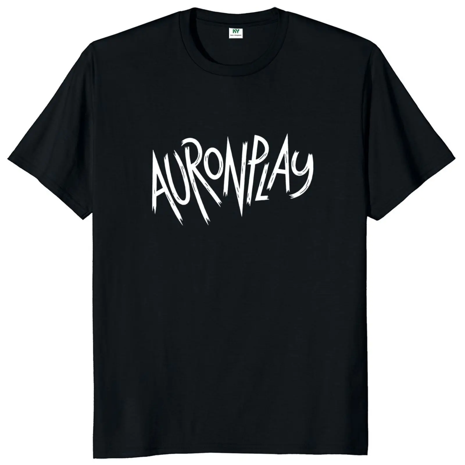 Фото Футболка Auronplay, испанская футболка YouTuber Comedian Essential, базовые футболки, 100% хлопок, размер ЕС, Camiseta для мужчин и женщин, F №2