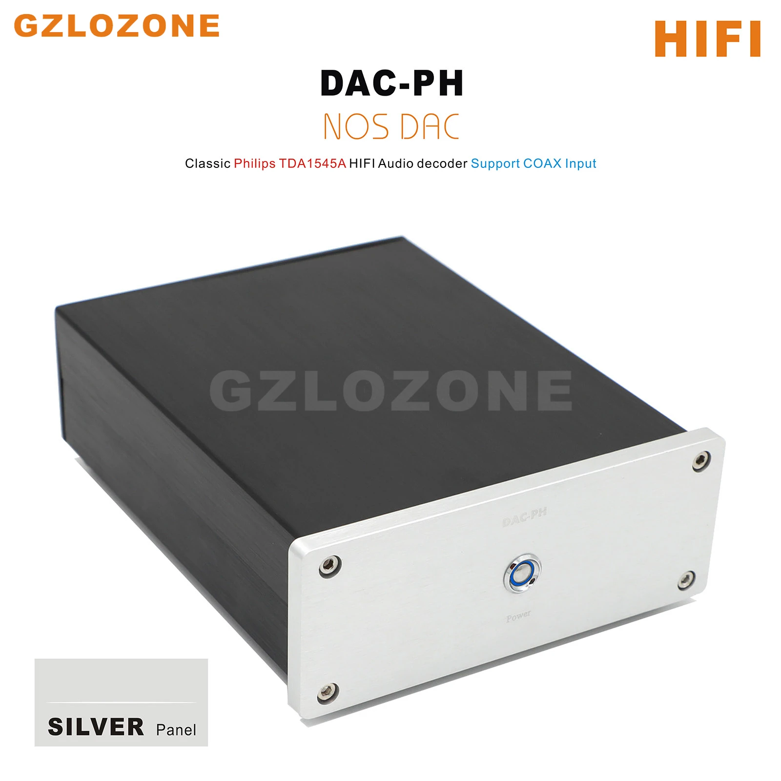 

DAC-PH Classic Philips TDA1545A NOS DAC Hifi аудио декодер поддерживает коаксиальный вход (Z-13)