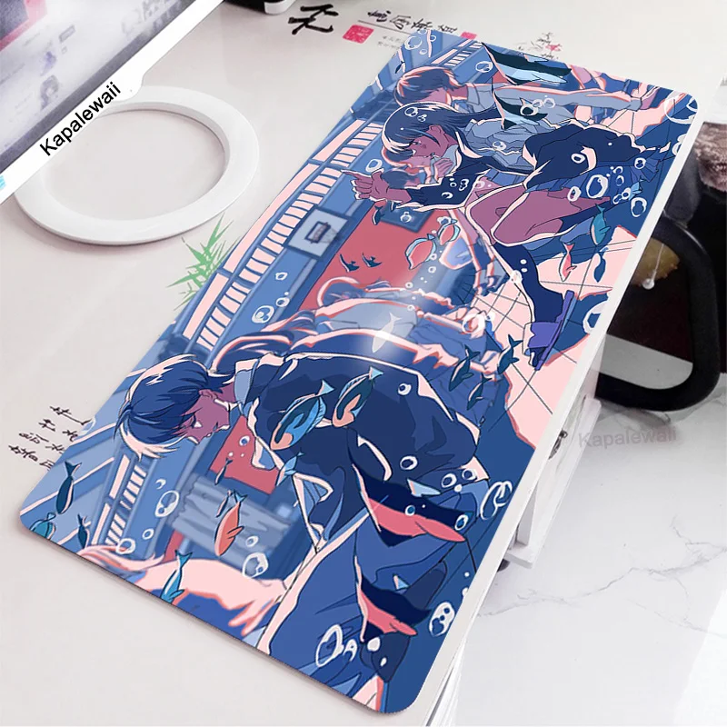 Большой игровой коврик для мыши ноутбука с изображением пейзажа и эстетики