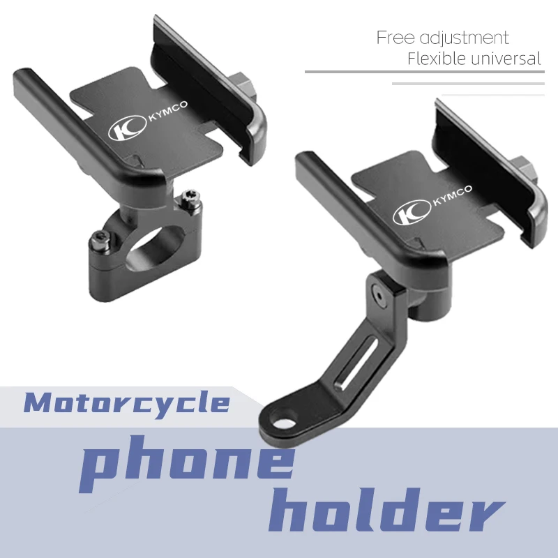 

For KYMCO XCITING 250 300 350 400 500 Kxct Downtown DT 250i 300i 350i Motorcycle Handlebar Mobile Phone Holder GPS Stand Bracket