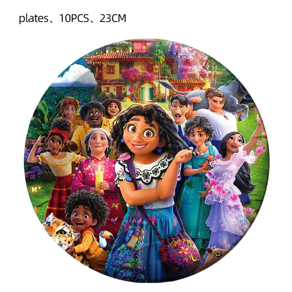 Украшение на день рождения Disney enabc товары для вечерние одноразовая посуда