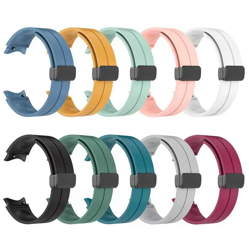 

Ремешок сменный для Samsung Galaxy Watch 5/4 40 44 мм 5 Pro, силиконовый браслет для Galaxy Watch 4 Classic 42 46 мм