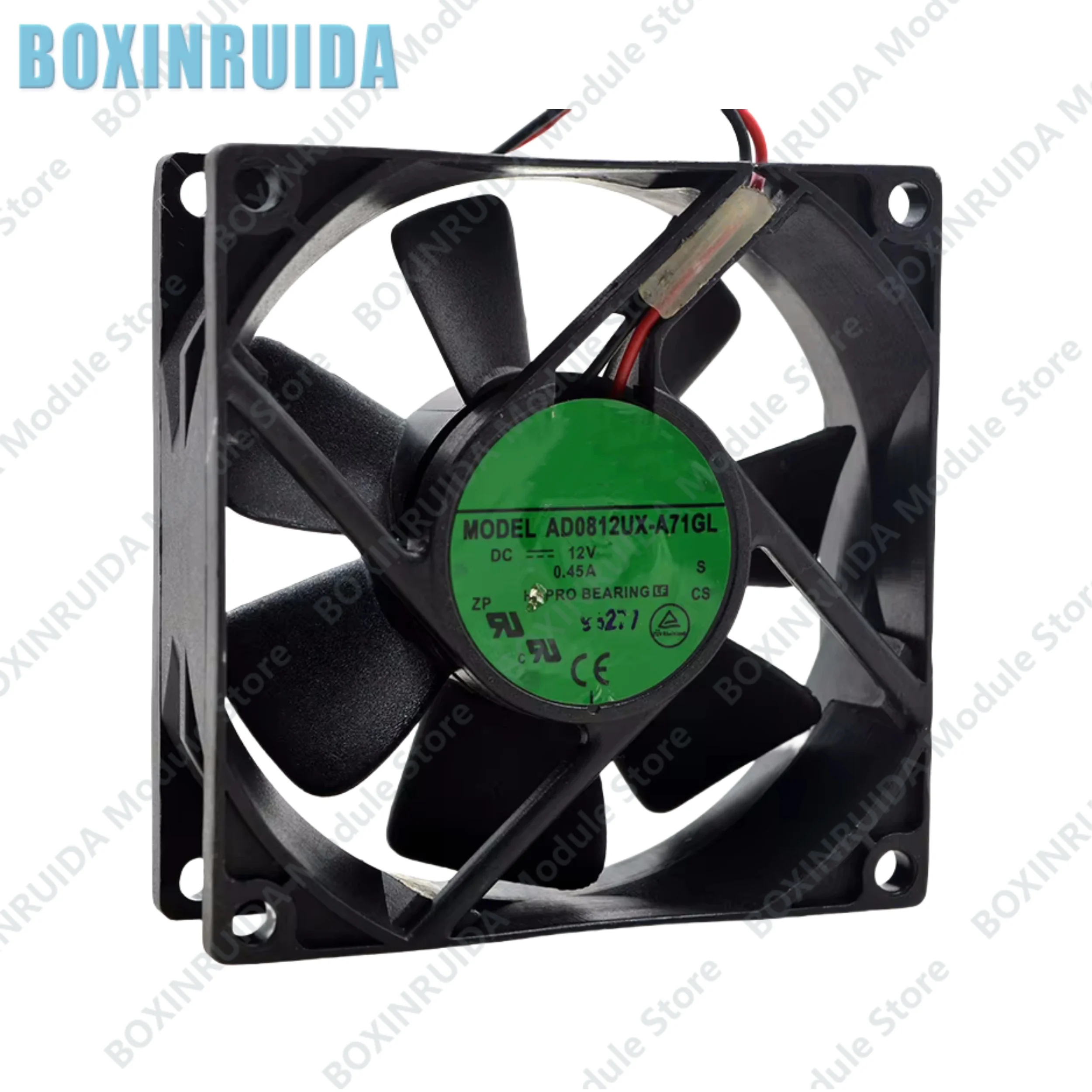 Совершенно новый оригинальный AD0812UX-A71GL 12 В 0 45 А 8025 вентилятор охлаждения корпуса