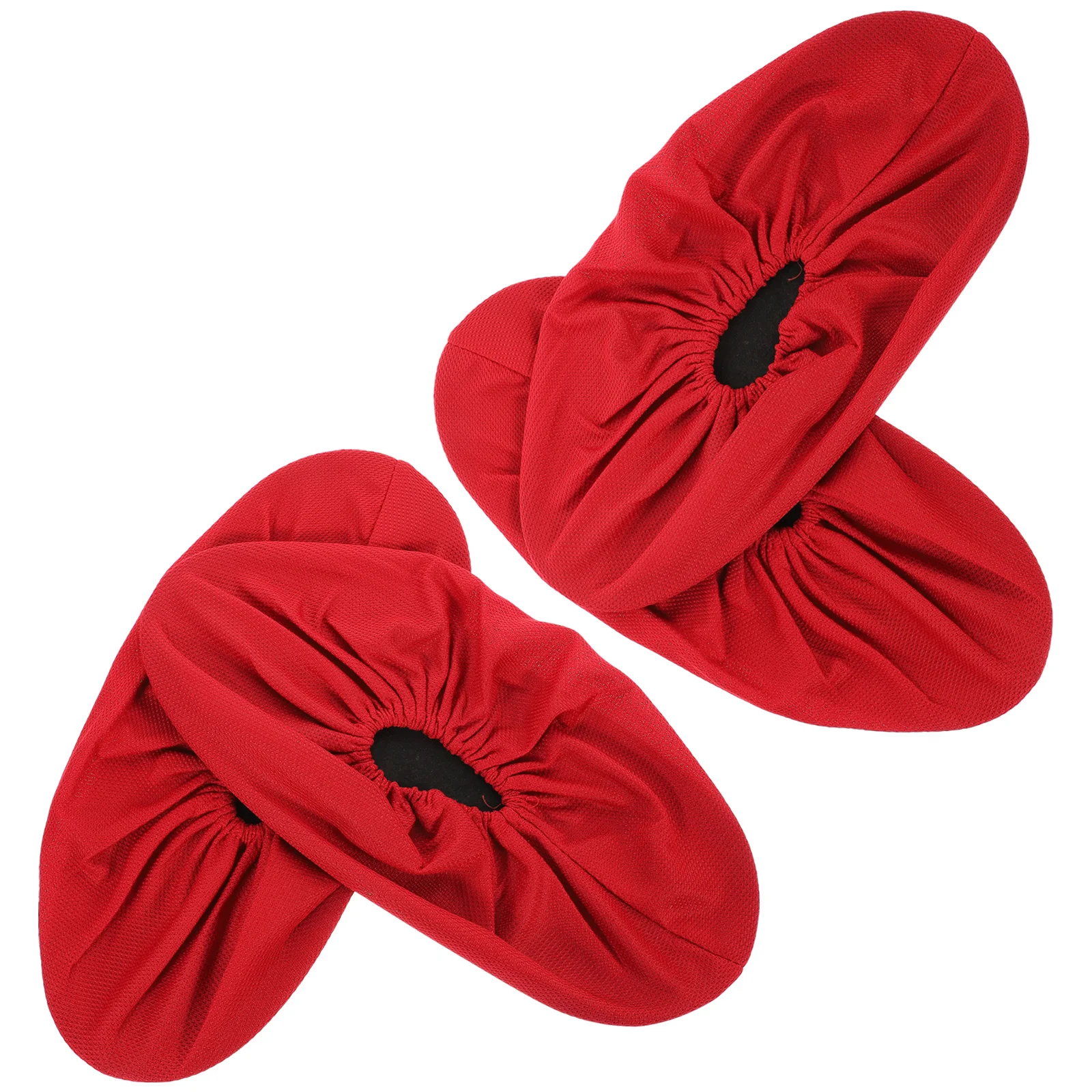 

2 Pairs Shoe Covers Protector Aldult Nonslip Indoor Man Accessories Outdoor Protectors Coverings