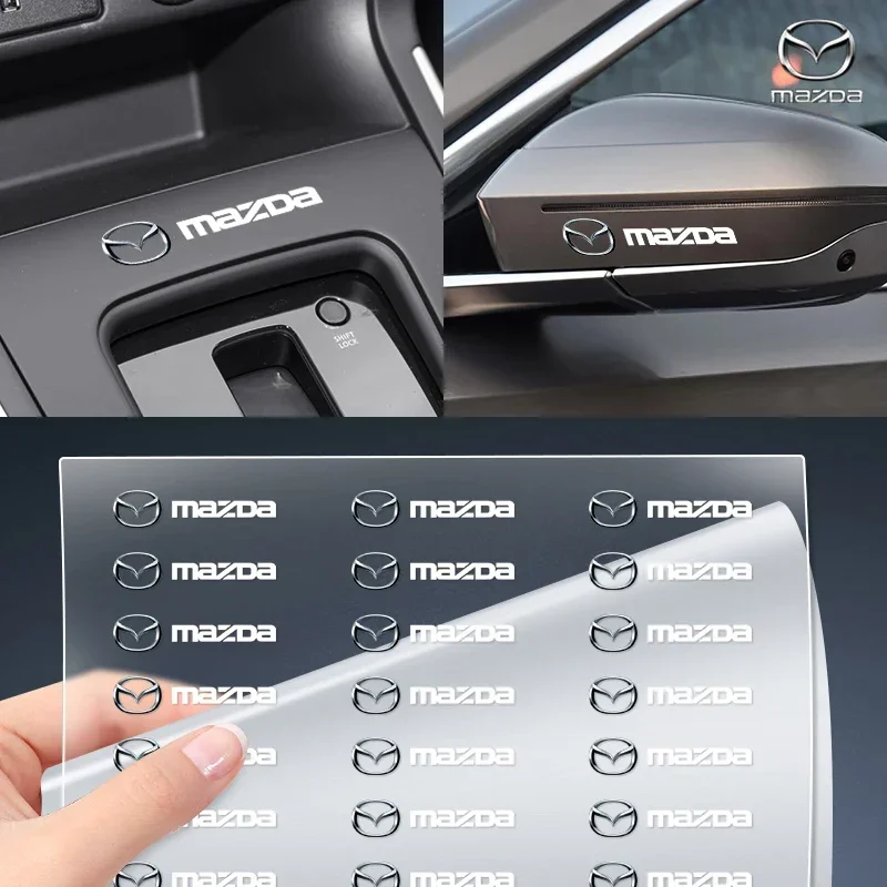 Наклейка на дверную ручку автомобиля защитная наклейка зеркало заднего вида