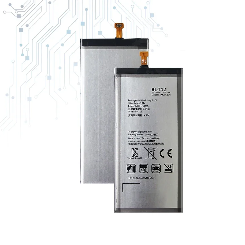 Высококачественный аккумулятор BL-T41 BL-T42 BL-T43 BL-T44 BL-T45 для LG G8 V50 ThinQ G8S Stylo5 K50S LMG820QM7