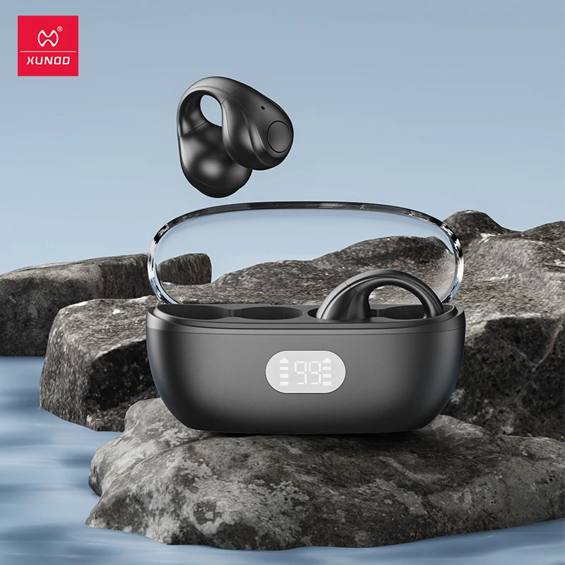 

Xundd X18 True Wireless Headphones V5.3 Bluetooth-compatible Earphones with Mic Button Control Noise Reduction Earhook Headset