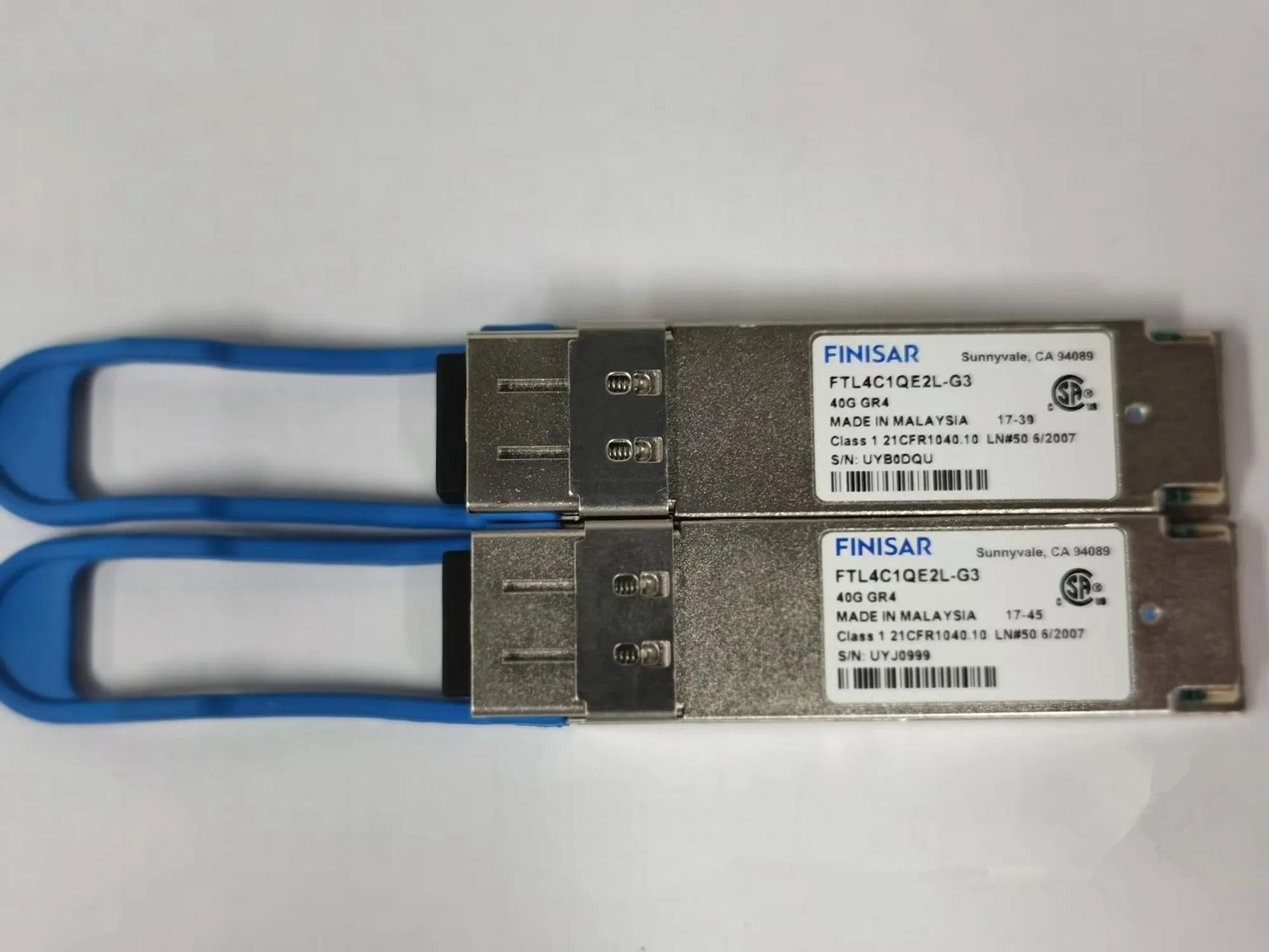 Приемопередатчик FINISAR 40G 10KM QSFP + FTL4C1QE1L FTL4C1QE1C FTL4C1QE2L-G3 10KM LR4 40GBASE-LR4 LC интерфейс 40GB Оптическое волокно