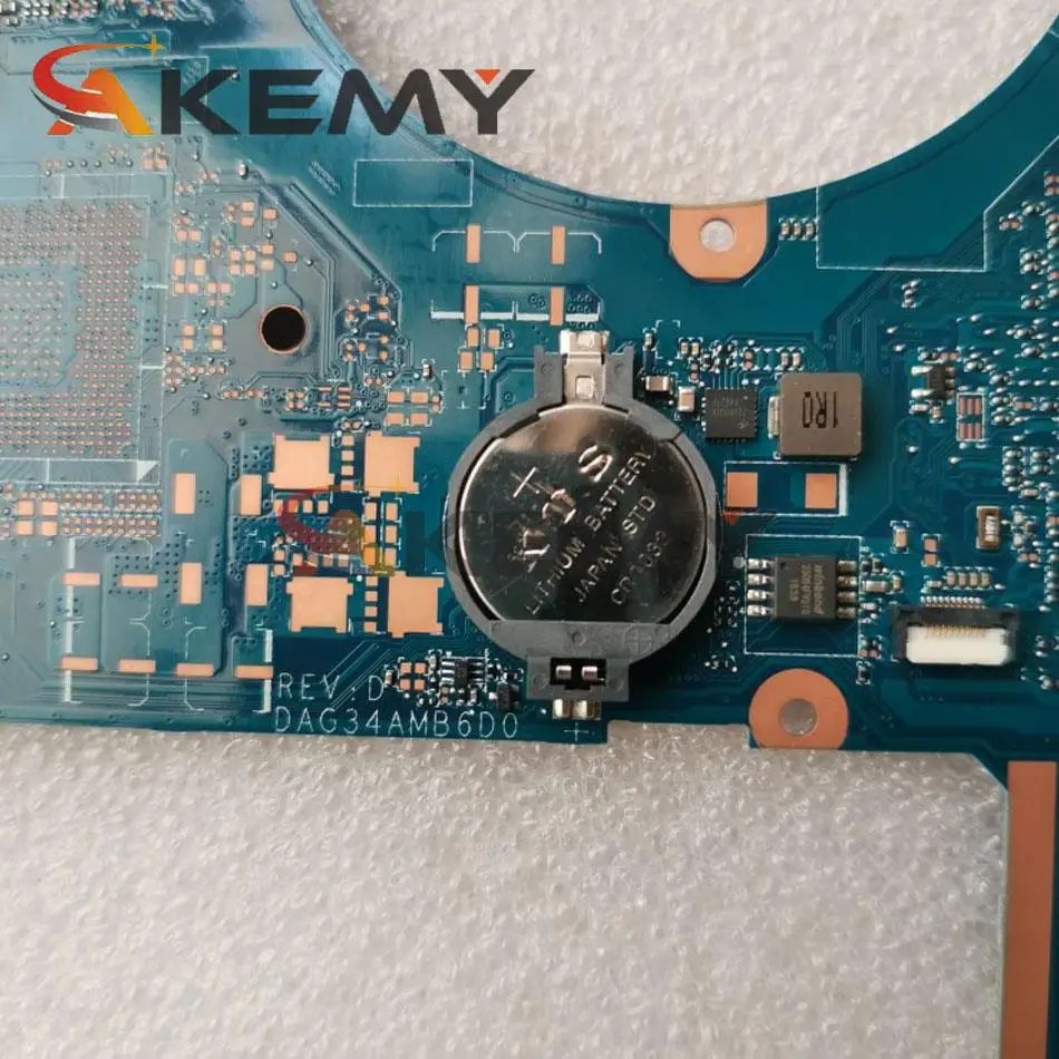 Материнская плата для ноутбука HP Pavilion 15-AU 856224-601 856224-501 I5-6200U CPU DAG34AMB6D0 DDR4 100%