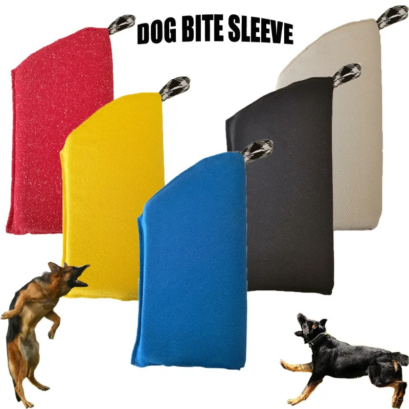 Soft Washable Wear-resistant Dog Tug Toy Pet Training Cushion for Medium and Large Dogs Dog Bite Sleeve Dog Bite Sleeve