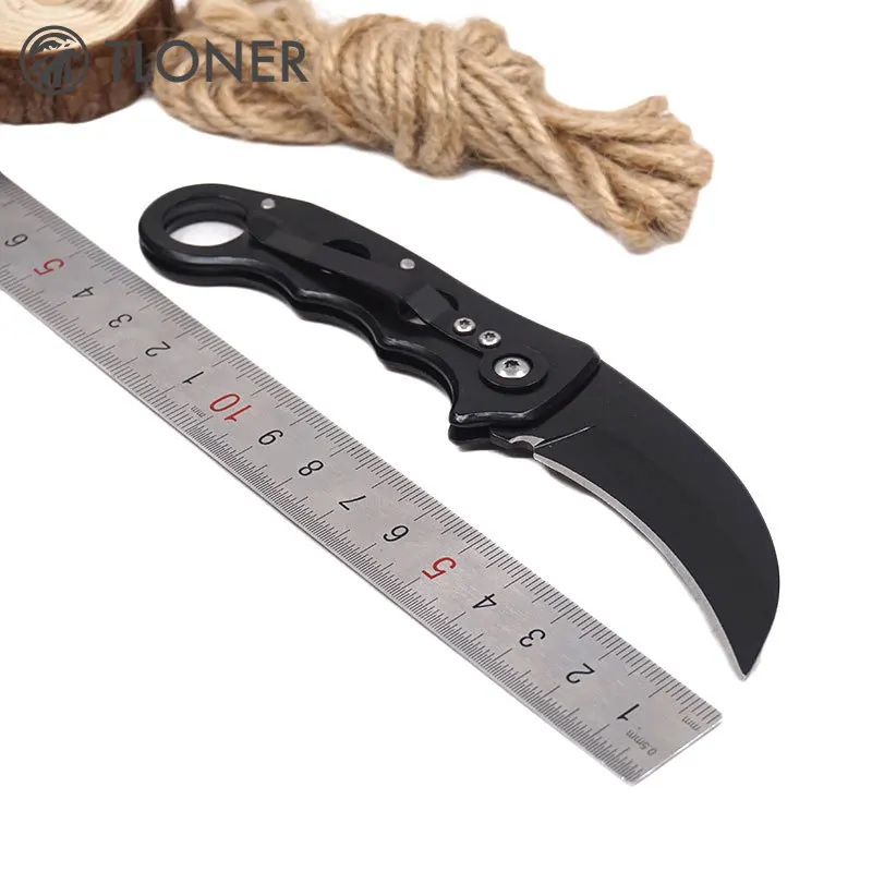 

Camping Survival Folding Knife Hunting Stainless Steel Handle EDC Knives Fruit Knife Outdoor Tactical Rescue Multifunction Tools