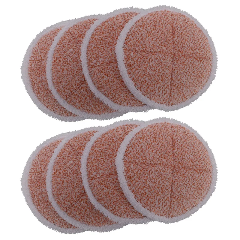 

8 Packs Heavy Scrub Mop Pads Replacement For Bissell Spinwave 2039A 2124 Powered Hard Floor Mop