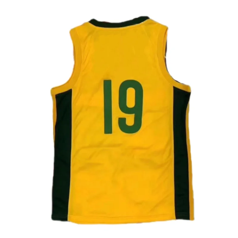 

Изготовленная на заказ баскетбольная майка № 19 у нас есть ваше любимое Имя Логотип термопрессованный материал спортивный тренировочный ретро Топ