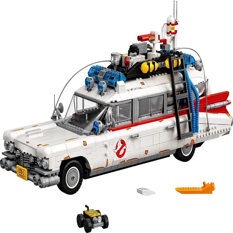 

50016 2352pcs Ecto Ghost Bustersd Car Model Building Block Bricks Compatible 10274 810028 Toys Kids Christmas Gifts