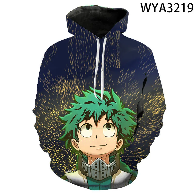 

My Hero Academia Boku No Hero Academia 3D Printed Hoodies Men Women Children Sweatshirts Pullover Boy Girl Kids Streetwear Tops