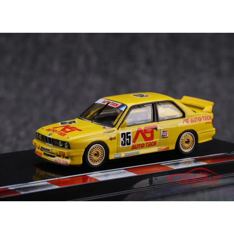 Фото TW 1:64 Специальная серия BMW M3 35 #   Модель автомобиля из сплава 29 JTCC, имитация статического настольного украшения, подарок для мальчиков. №2