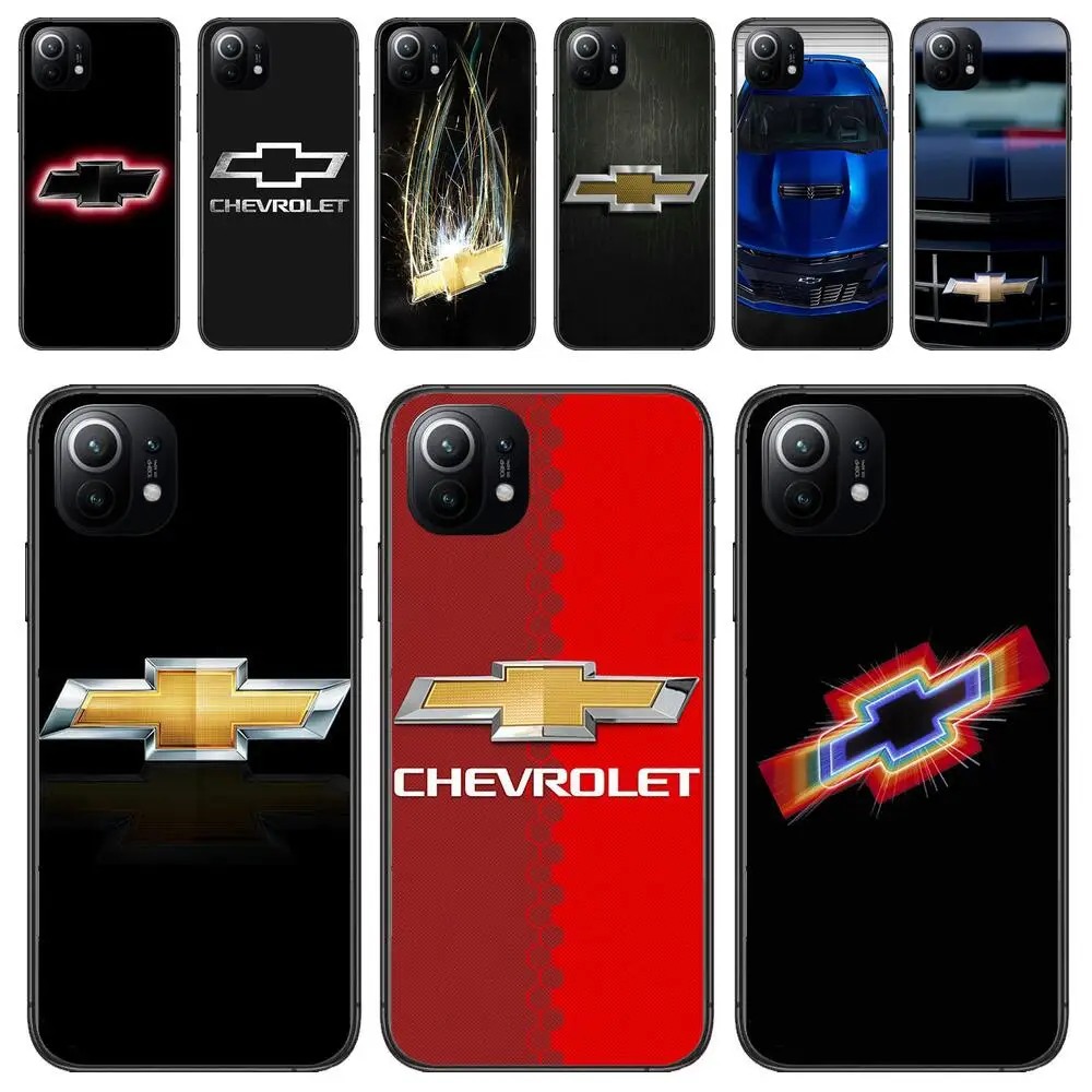 

Chevrolet Luxury Design Phone Case For Xiaomi 13 12 11T 9 11 10C 9T 8 9SE 11i Lite Ultra Note10 Poco F3 M4 M3 Pro New Soft Cover