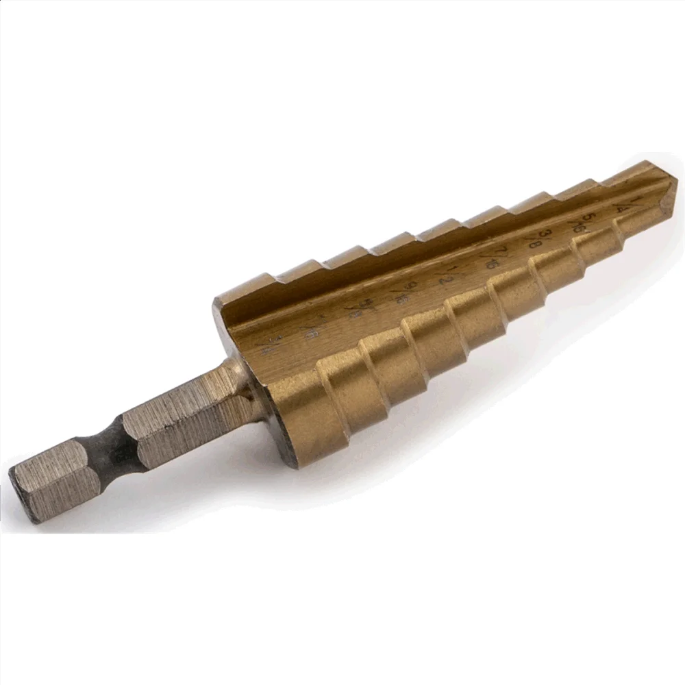 

Titan Titanium Step Drill Bit - 1/4 in. - 3/4 in.
